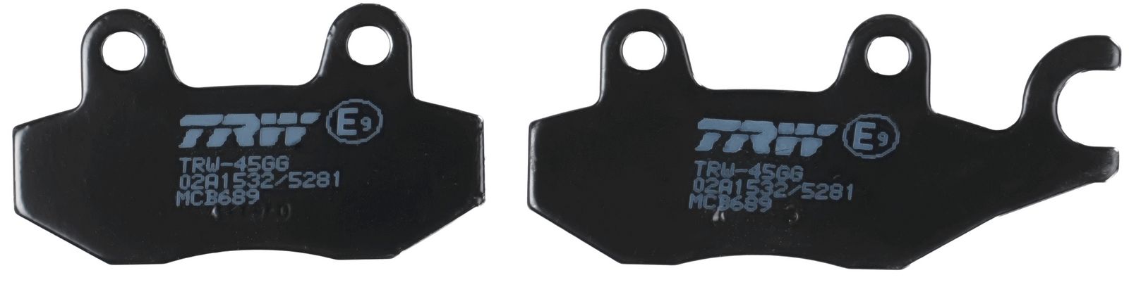 set placute frana,frana disc TRW Organic Allround MCB689