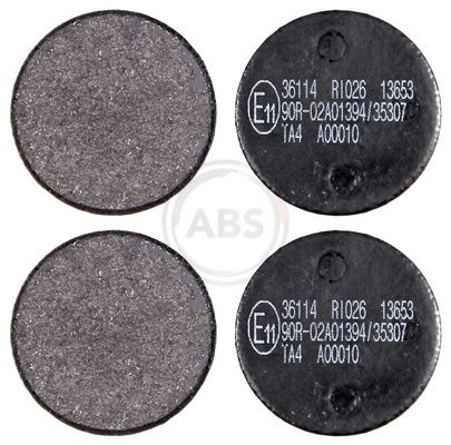 set placute de frana,frana de parcare cu disc A.B.S. 36114