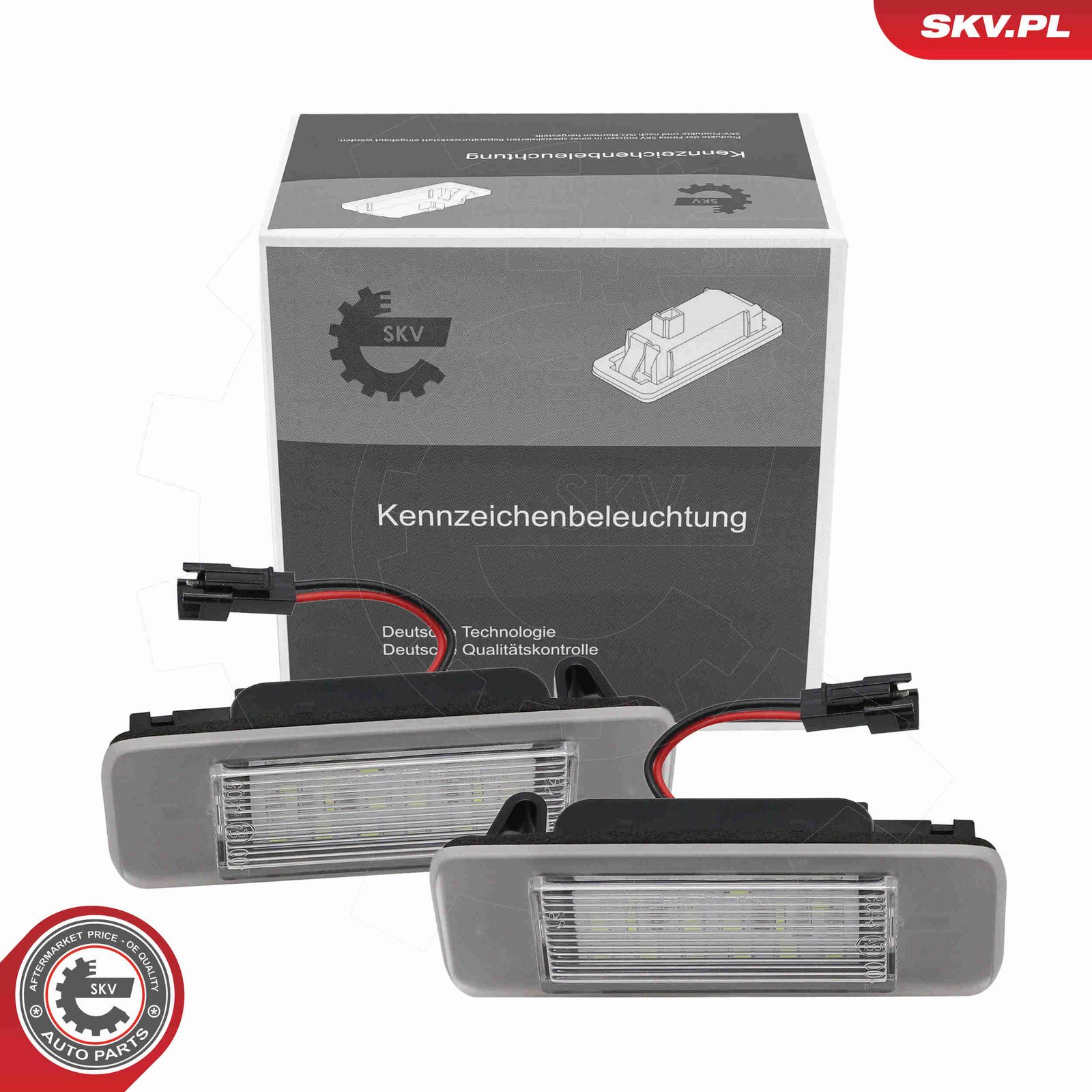 Фонарь освещения номерного знака