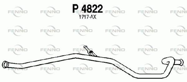 Rura wydechowa FENNO P4822