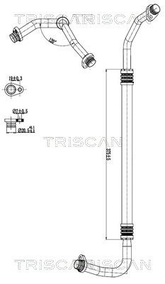 conducta presiune variabila,aer conditionat TRISCAN 9010 10045