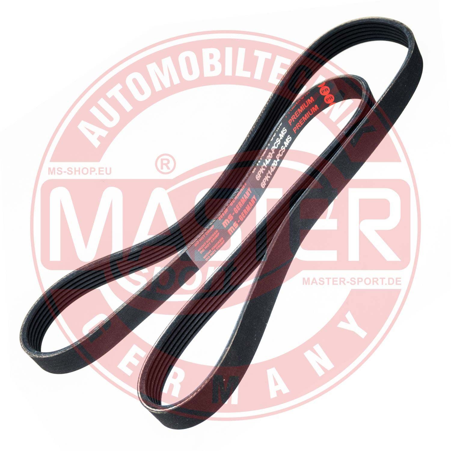 Pasek klinowy wielorowkowy MASTER-SPORT GERMANY 6PK1420-PCS-MS