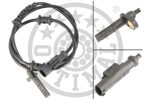 Czujnik, prędkość obrotowa koła OPTIMAL 06-S280