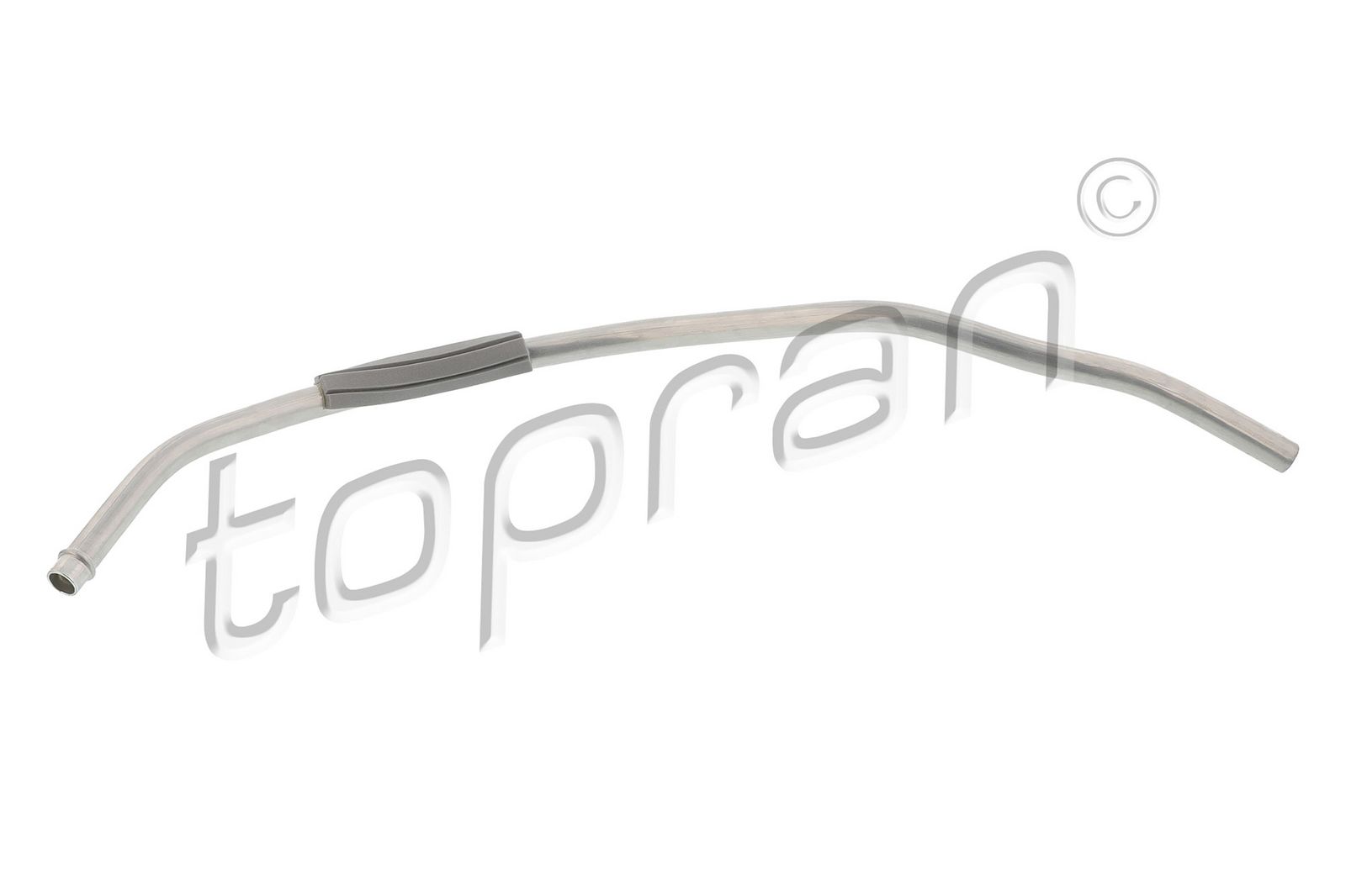 Țeavă de ghidare, cablu de tragere (frână de staționare) TOPRAN 120 715
