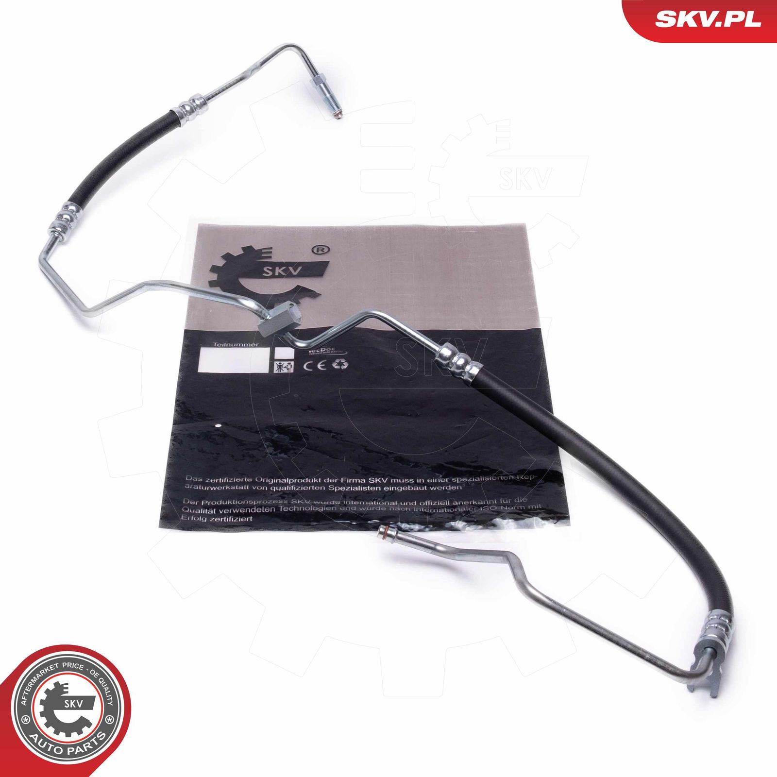 Hidrauliskā šļūtene, Stūres iekārta