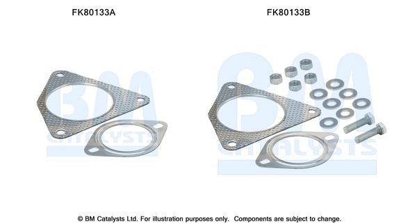 Zestaw montażowy, katalizator BM CATALYSTS FK80133