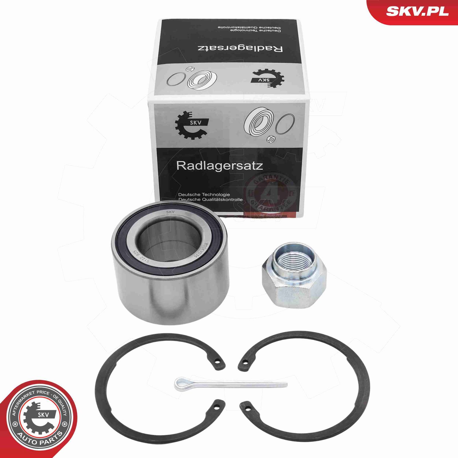 Riteņa rumbas gultņa komplekts