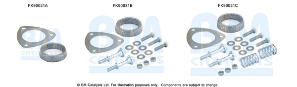 Zestaw montażowy, katalizator BM CATALYSTS FK90031