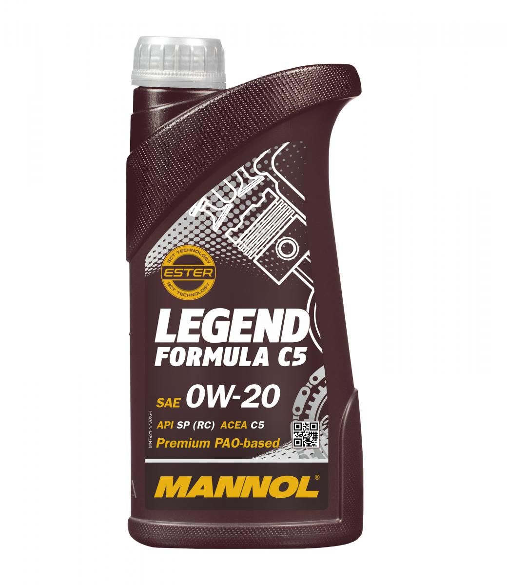 MANNOL LEGEND FORMULA C5 0W-20. 1L