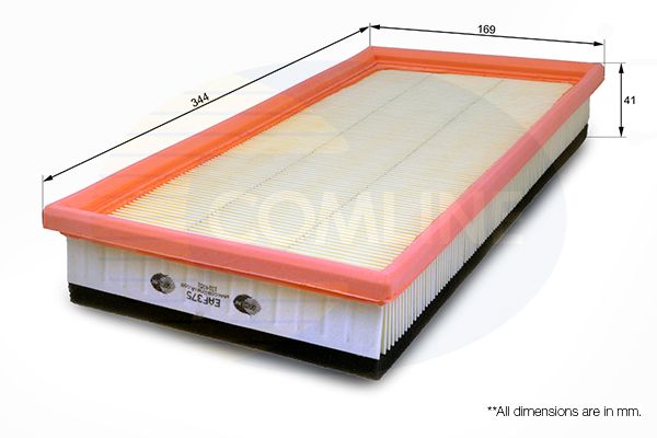 Filtr powietrza COMLINE EAF375
