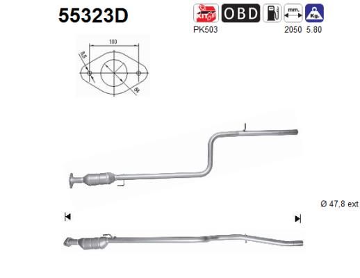 Katalizator AS 55197808