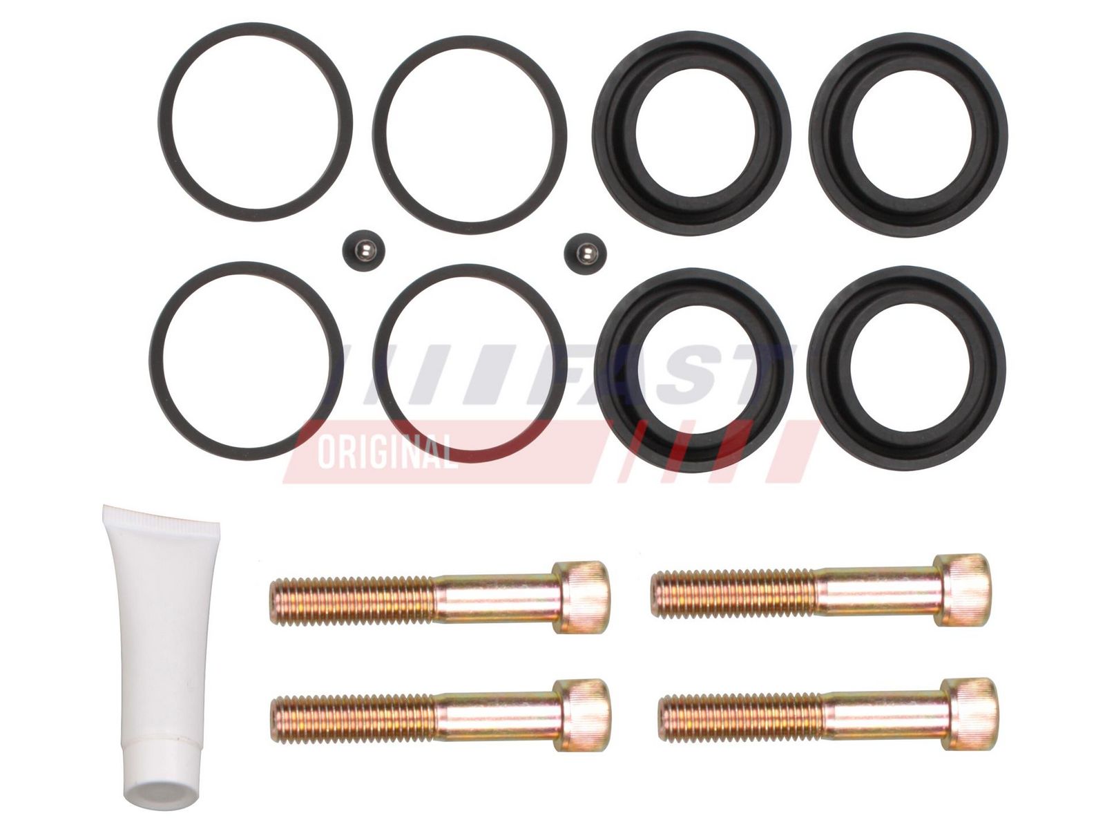 Set bucsi de ghidaj, etrier frana FAST FT32202