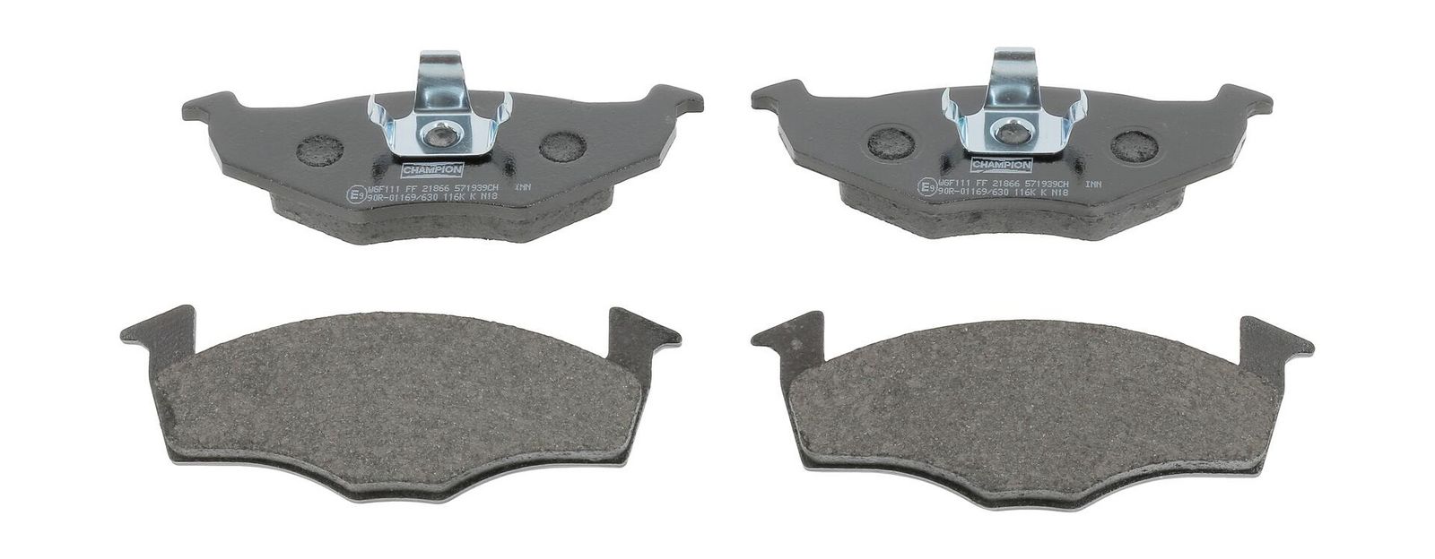 set placute frana,frana disc CHAMPION 571939CH