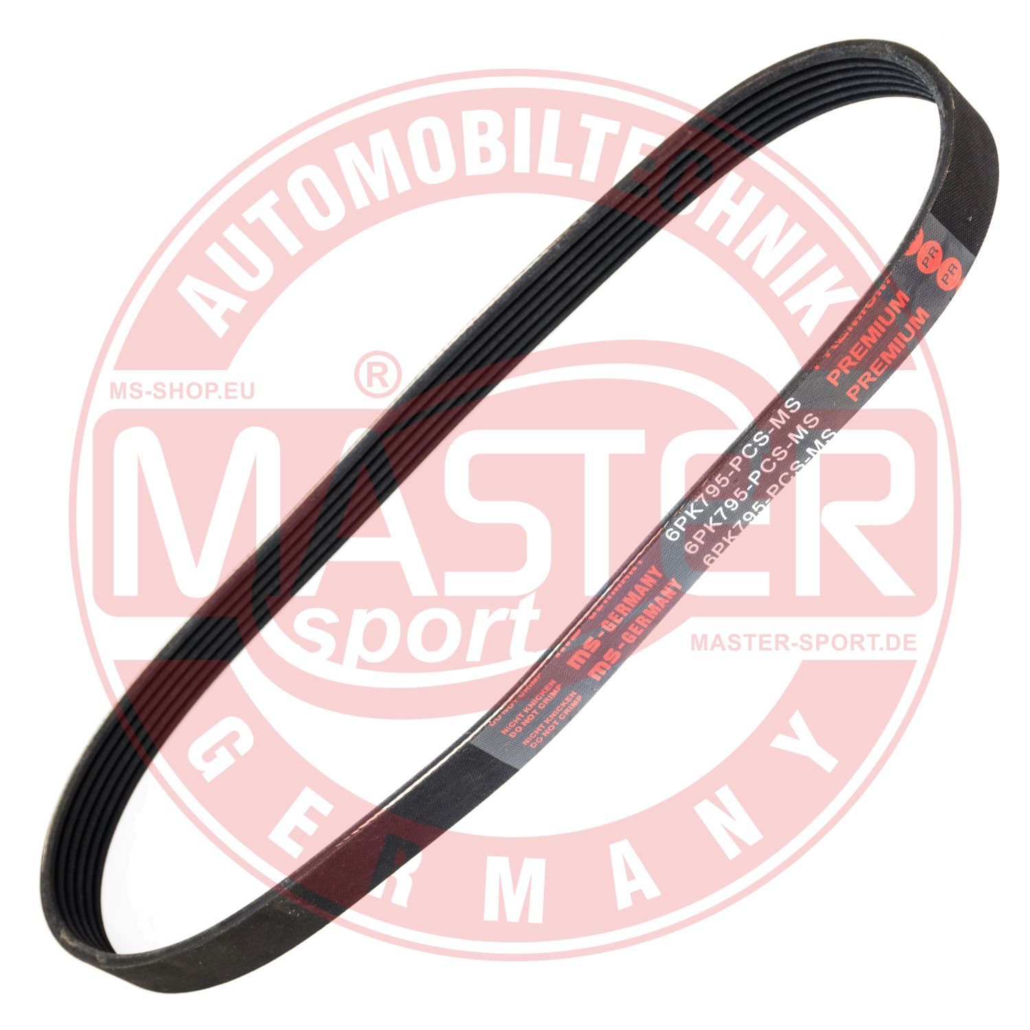 Pasek klinowy wielorowkowy MASTER-SPORT GERMANY 6PK795-PCS-MS