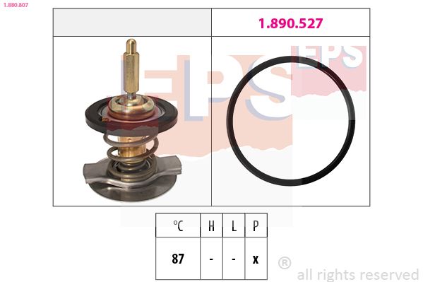 Termostat, chladivo EPS 1.880.807