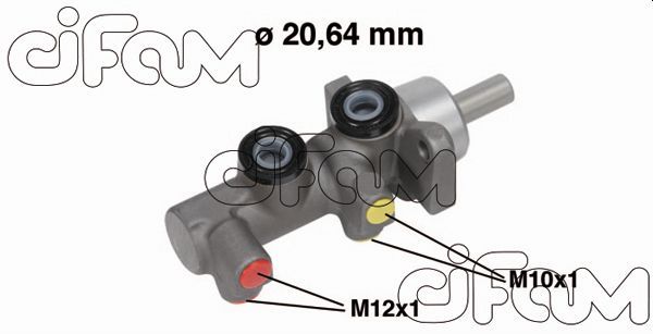 Pompa hamulcowa CIFAM 202-696