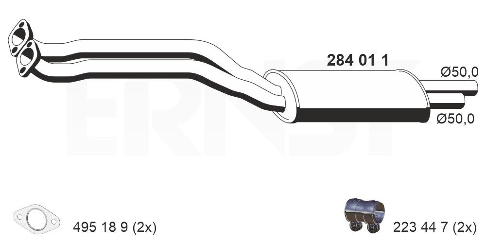 Toba esapament primara ERNST 284011