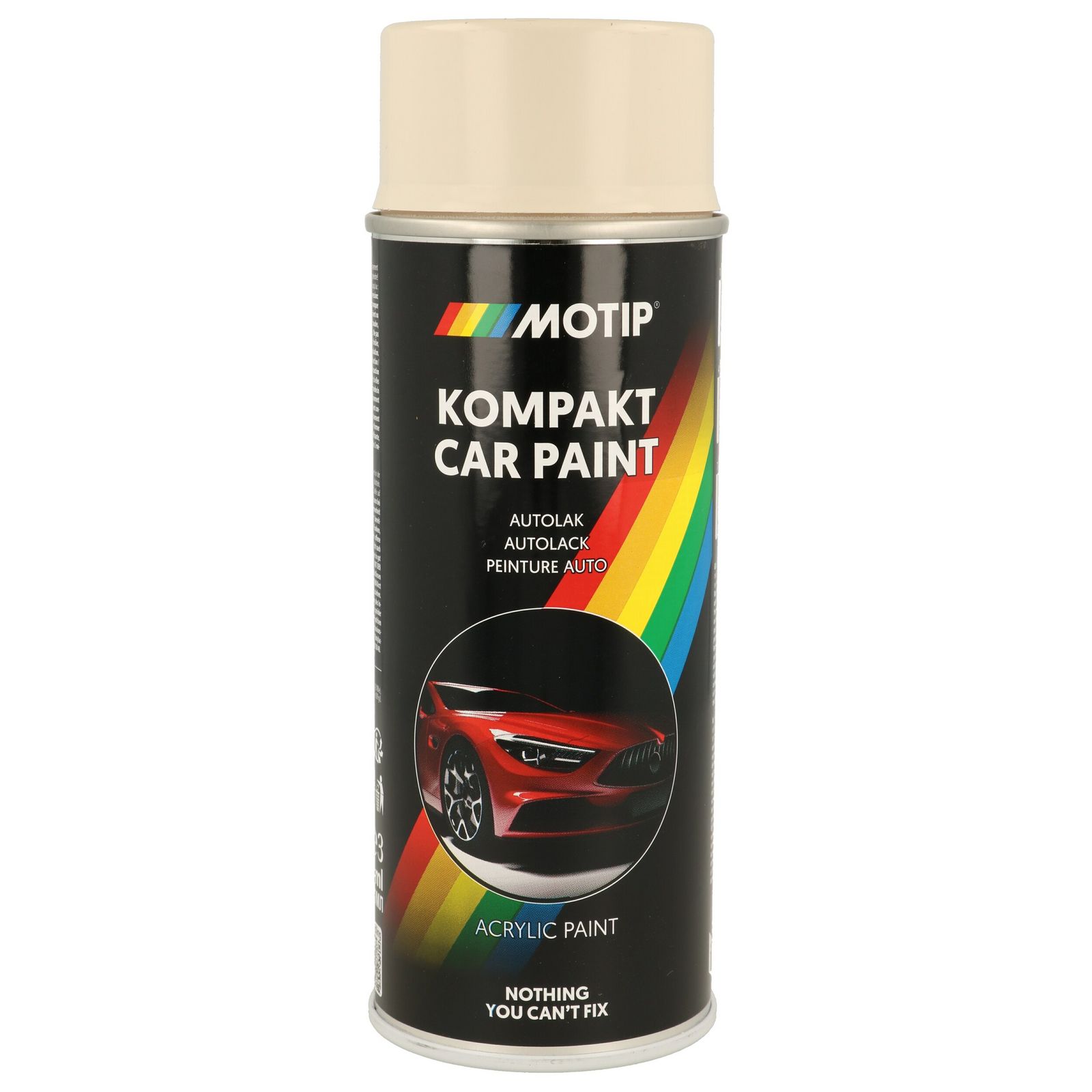 vopsea MOTIP KOMPAKT CAR PAINT white high gloss 400 ml 46000