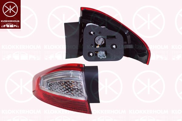 Lampa tylna zespolona KLOKKERHOLM 25560721A1