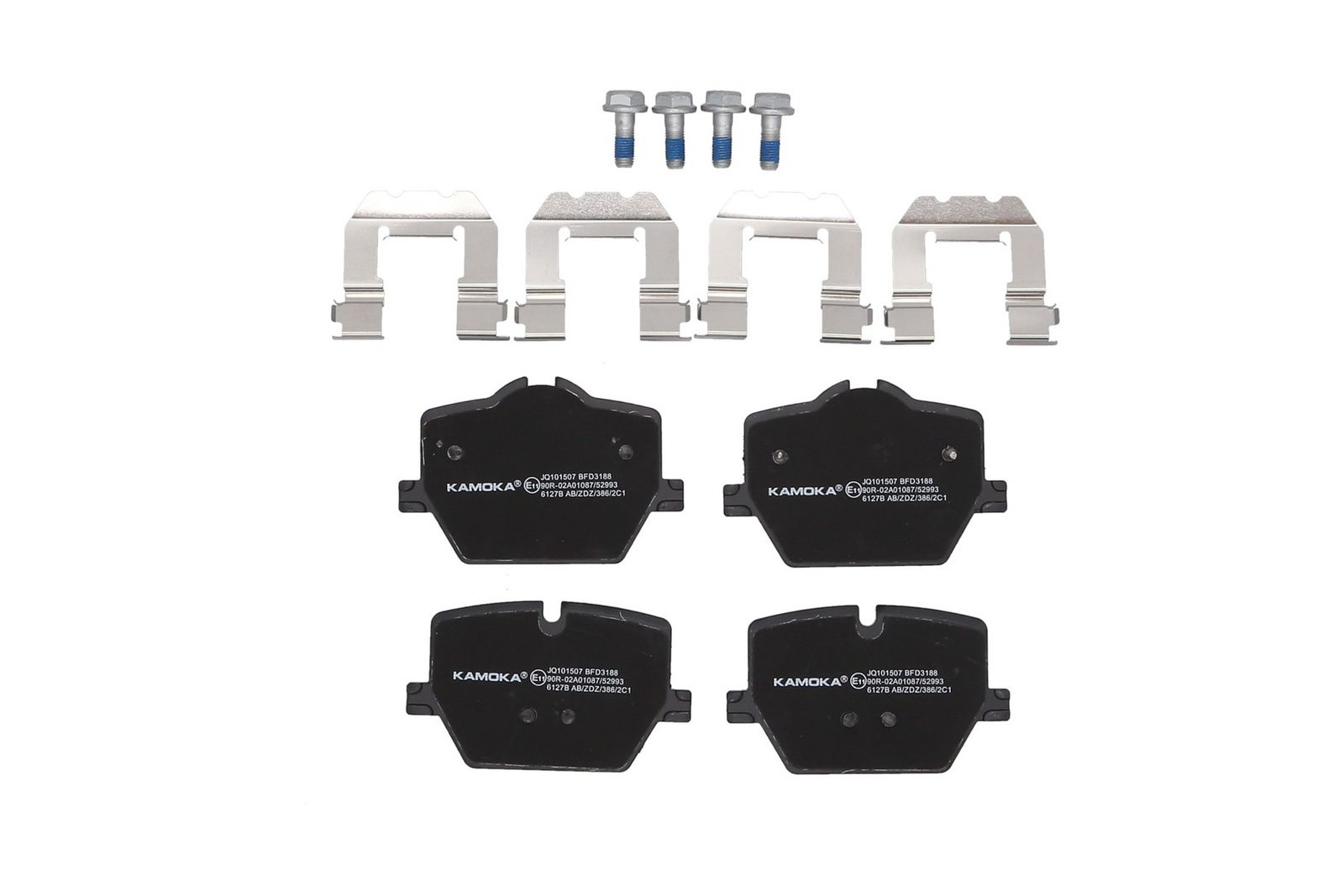 set placute frana,frana disc KAMOKA JQ101507