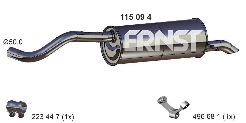 Toba esapament finala ERNST 115094