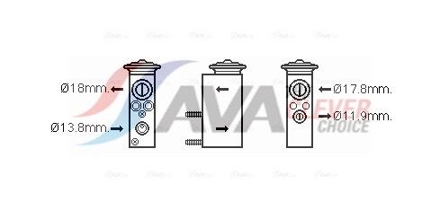 Ekspansiooniklapp,kliimaseade