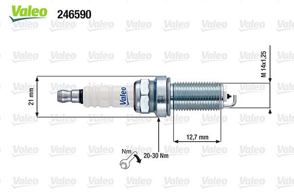 Świeca zapłonowa VALEO 246590