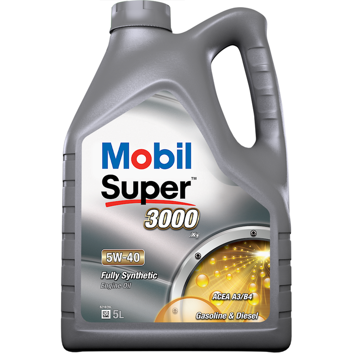 Motorový olej Mobil Super 3000 X1 5W-40, 5L