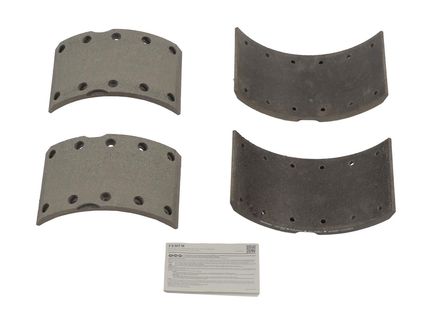 Set garnituri de frictiune, frana tambur FERODO PREMIER K17900.0-F3652