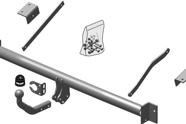 Zestaw zaczepu przyczepy BRINK 505400