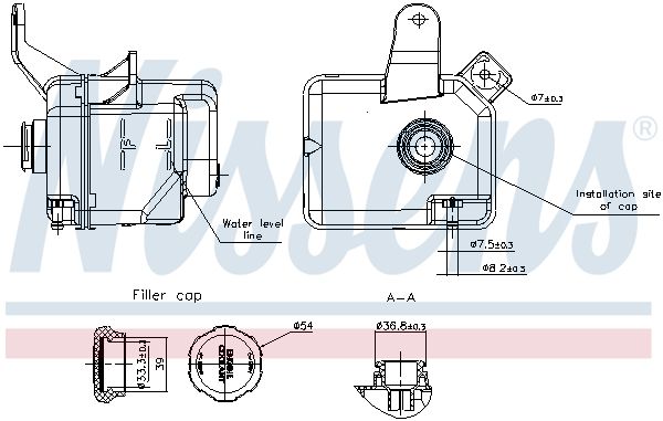 Vase d'expansion, liquide de refroidissement
