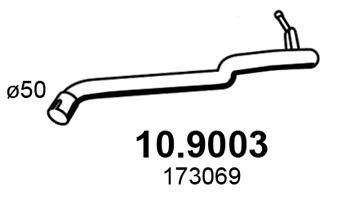 Rura wydechowa ASSO 10.9003