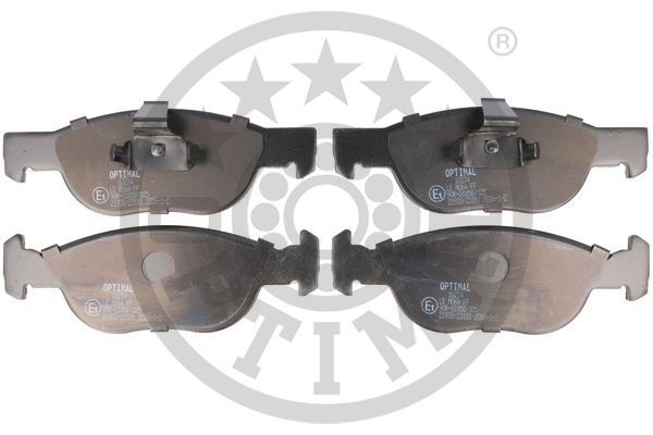 Zestaw klocków hamulcowych, hamulce tarczowe OPTIMAL 10274