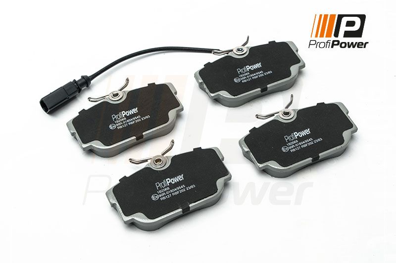 E-shop Sada brzdových platničiek kotúčovej brzdy ProfiPower 1B2068