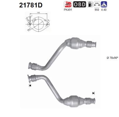 Katalizator AS 21781D