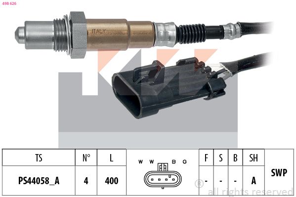 Sonda lambda KW 498626