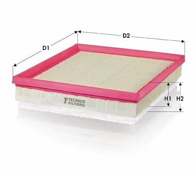 Filtr powietrza TECNECO FILTERS AR1646PMS