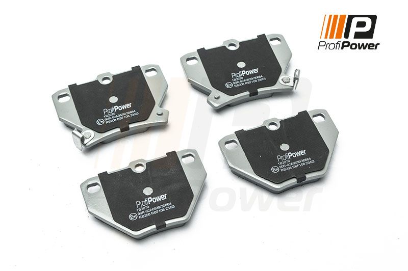 Levně Sada brzdových destiček, kotoučová brzda ProfiPower 1B2070