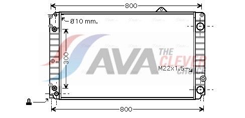Радиатор, охлаждение двигателя