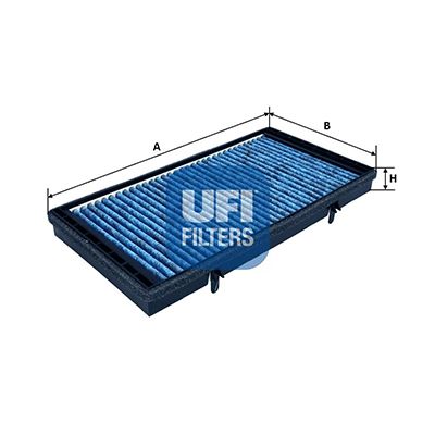 Filtr, wentylacja przestrzeni pasażerskiej UFI 34.401.00