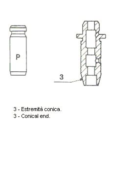 Prowadnica zaworu METELLI 01-2323