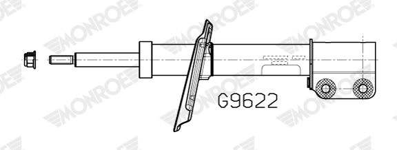 Amortyzator MONROE G9622