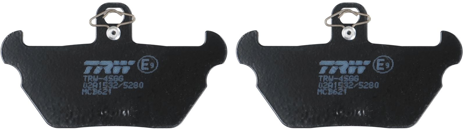 set placute frana,frana disc TRW Organic Allround MCB621
