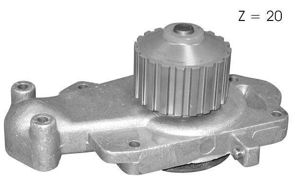 Pompe à eau, refroidissement du moteur