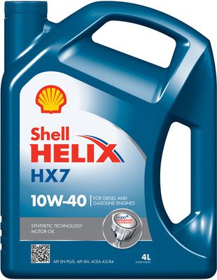 E-shop SHELL Motorový olej Helix HX7 10W-40, 550053737, 4L