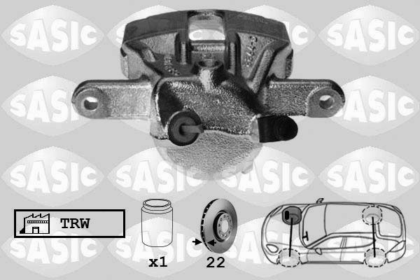 Zacisk hamulca SASIC 6504011