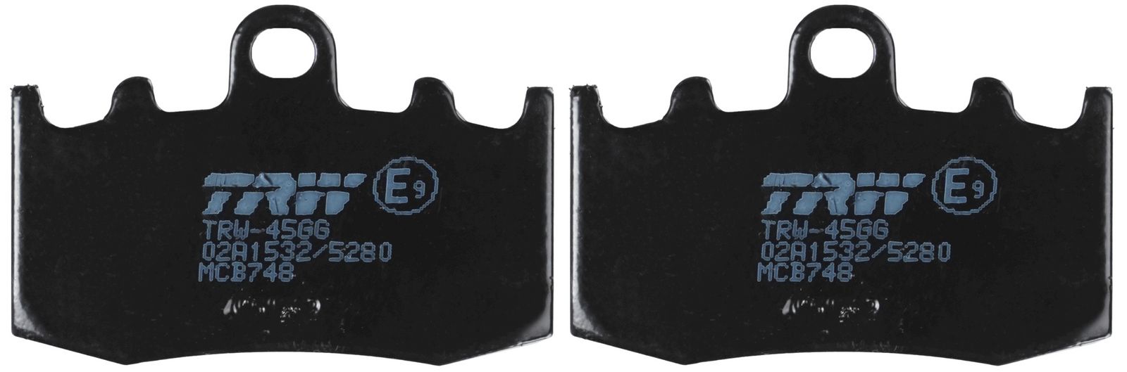 set placute frana,frana disc TRW Organic Allround MCB748