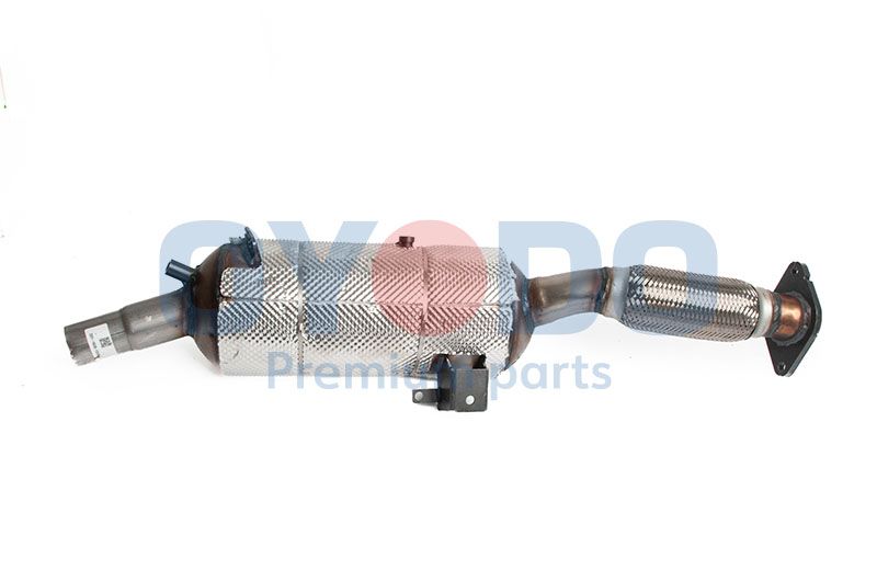 Nosēdumu-/Daļiņu filtrs, Izplūdes gāzu sistēma