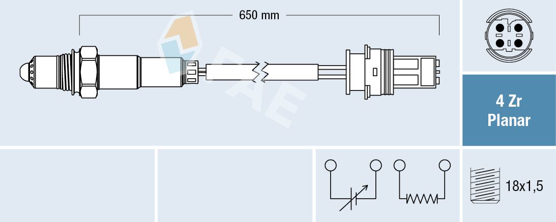 Sonda Lambda FAE 77333