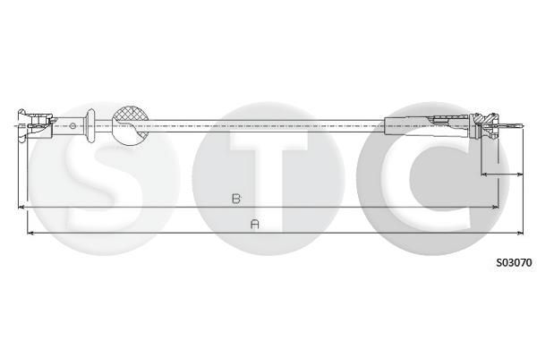 Linka tachografu STC T480784